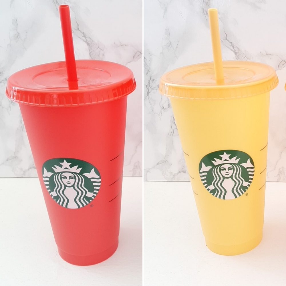 2 Starbucks Color Changing Summer 2020 - Picture 1 of 3